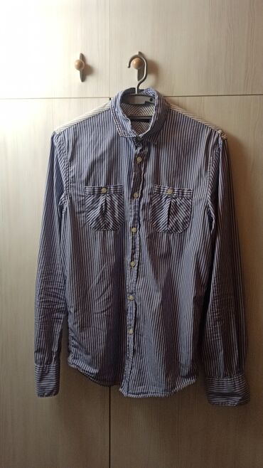 lc waikiki košulje: Shirt Zara, S (EU 36), color - Light blue