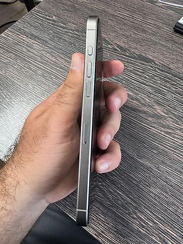 işlənmiş ucuz soyuducu: IPhone 15 Pro Max, 256 GB, Gümüşü, Zəmanət, Face ID, Sənədlərlə — 3