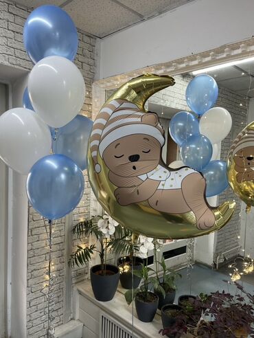 Шары: Воздушные шары и оформление праздников - Гелиевые латексные шары — 5