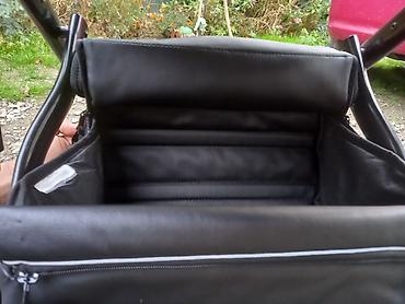 stokke xplory v6: Коляска, цвет - Фиолетовый, Б/у — 7