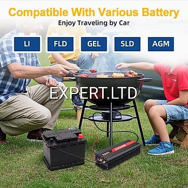 İnverterlər: Yeni Inverter, 1500-3000 Vt, 12 - 220 volt, Rayonlara çatdırılma, Ünvandan götürmə, Ödənişli çatdırılma — 5