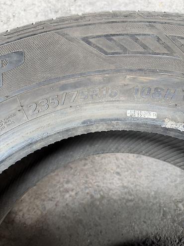 23575r16: Шины 235 / 75 / R 16, Лето, Б/у, 1 шт, Легковые, Корея, Hankook — 2