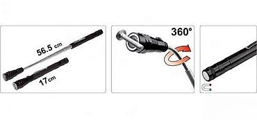 Ostali ručni alati: Telescopska LED lampa sa fleksibilnim vratom i magnetom – VOREL - — 1