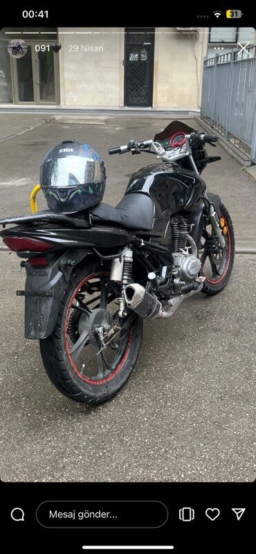 Motosikletlər: - Sport, 150 sm3, 2014 il, 50000 km
