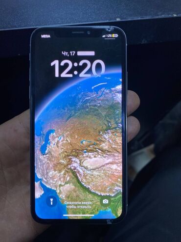 чехол на редми 10 с: IPhone X, Колдонулган, 64 ГБ, Ак, Каптама, 98 %