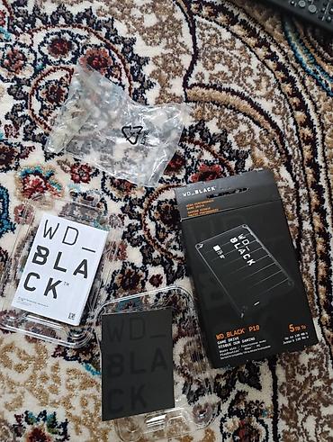 oyun diskleri: 🎮 WD Black P10 Game Drive 5TB (Xarici Hard Disk) 💾 Tam işlək — 5