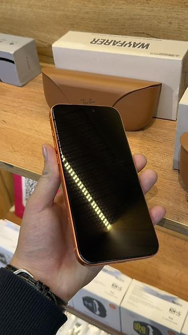 айвон 16: IPhone 17 Pro Max, Б/у, 256 ГБ, Оранжевый, Зарядное устройство, Защитное стекло, Чехол, В рассрочку, 93 % — 2
