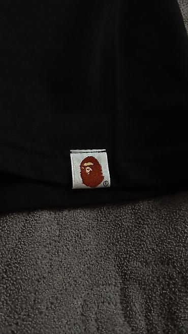 Футболки: A Bathing Ape x Chrome Hearts “Baby Milo” qara T‑şört - Rəng: qara - — 5
