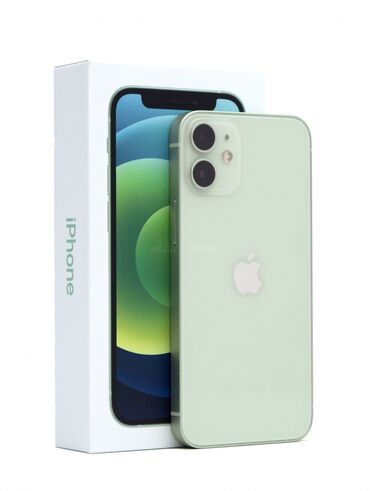 Apple iPhone: IPhone 12 mini, Б/у, 128 ГБ, Зеленый, Защитное стекло, Чехол, Кабель, 78 %