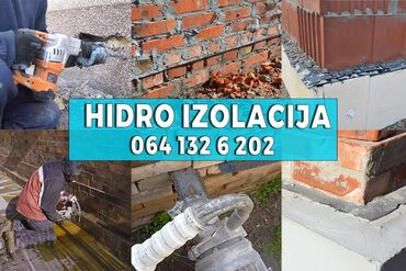 masaza i depilacija za muskarce: Izolacija vlažnih kuća i objekata mašinsko presecanje vlažnih zidova