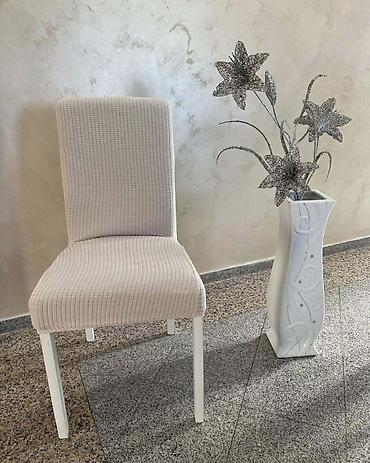 Textile: Navlake za trpezarijske stolice – rastegljivi jastučasti žakar at lalafo.rs — 1 Textile: Navlake za trpezarijske stolice – rastegljivi jastučasti žakar — 1