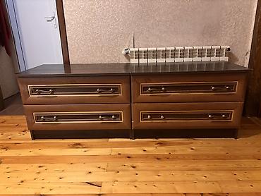 ev pencere: Klassik üslubda komod dəsti - Material: masif ağac və MDF — 1