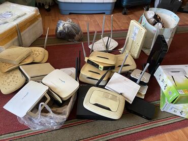 Модемы и сетевое оборудование: РОУТЕР роутеры интернет модем Тп линк 1 антенный максимальное — 5