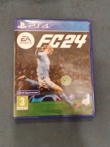 Oyun diskləri və kartricləri: EA Sports tərəfindən hazırlanmış FC 24 video oyunu, PlayStation 4