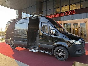 наушники apple airpods 1: Mercedes‑Benz Sprinter — премиальный микроавтобус (черный, удлиненная — 8