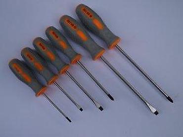 Setovi ručnog alata: GEKO set odvijača CRV – 6 delova - Tipovi: ravni i krstasti — 10