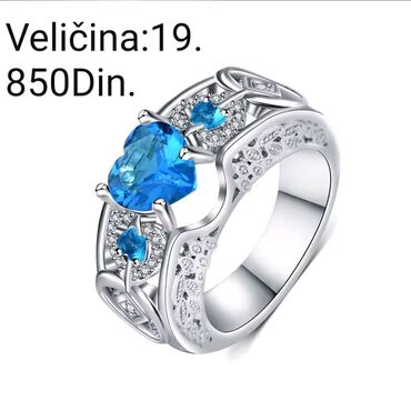 Prstenje: Ženski prsten, Materijal: Cirkon na lalafo.rs — 8 Prstenje: Ženski prsten, Materijal: Cirkon — 8