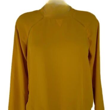 Bluze: Benetton, S (EU 36), Poliester, Jednobojni, bоја - Žuta — 8