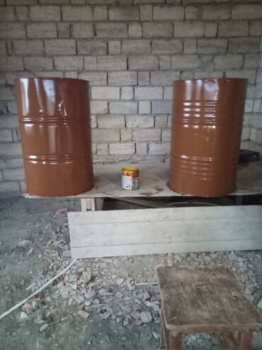 Boçkalar və çəlləklər: Boçka, Metal, Yeni, Ünvandan götürmə, Ödənişli çatdırılma, Rayonlara çatdırılma — 6