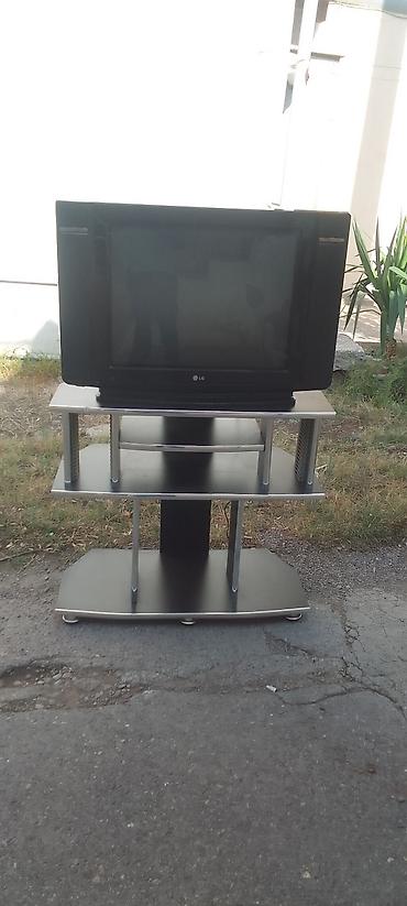 Техника и электроника: LG kineskop televizoru və metal-plastik TV stendi Məhsul təsviri: - — 2
