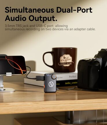 Mikrofonlar: ✅ Hollyland Lark M2S Combo Version həm telefonlar həm də kameralar — 8