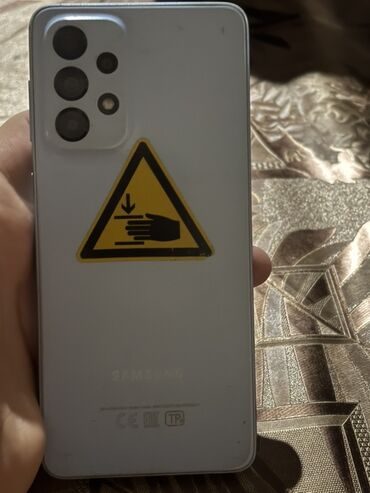 samsunq not 8: Samsung Galaxy A33 5G, 128 GB, rəng - Ağ, Barmaq izi