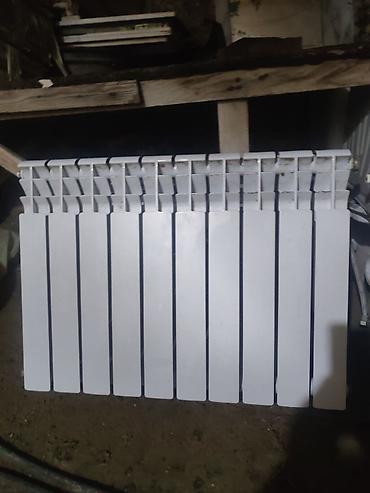 panel radyatorlar: Alüminium radiator (seksiyalı) - Material: alüminium - Seksiyalar — 4