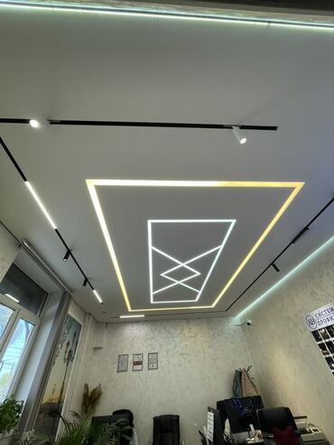 Натяжной потолок: Натяжной потолок 3D потолки — 33