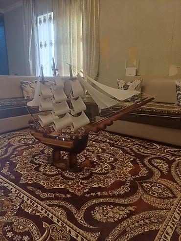 model: Böyük ölçülü dekorativ yelkənli gəmi maketi - Material: ağac gövdə — 7