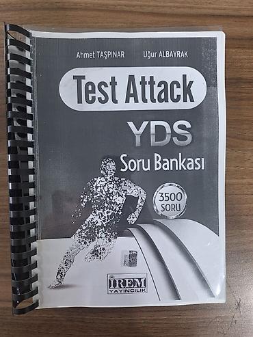 Testlər: Test Attack YDS Soru Bankası – 3500 sual Türkcə - ingiliscə vəsait — 1