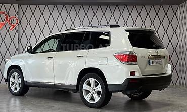 changan disk: Toyota Highlander V6 4WD – ağ rəngli, geniş və komfortlu 7 nəfərlik — 4