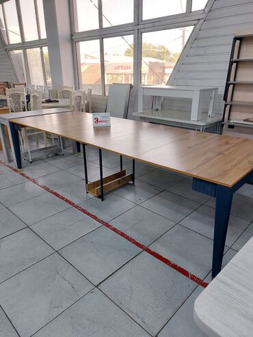 Столы для зала: 3 метровый стол трансформер. Длина: регулируется от 51 см до 3 метра — 4