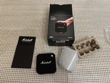 kalonka qutusu: Новый Marshall Колонка, Тип - Bluetooth, цвет - Черный