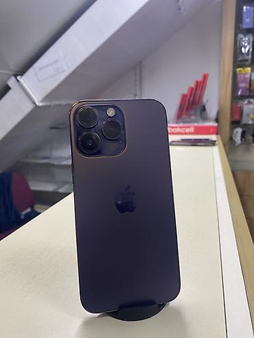 iphone 16 pro mac: IPhone 14 Pro Max, 128 GB, Deep Purple, Zəmanət, Barmaq izi, Simsiz şarj — 2