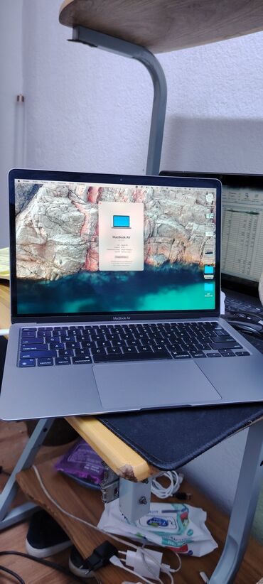Ноутбуки: Ноутбук, Apple, Скидка 10%, 8 ГБ ОЗУ, Apple M1, 13.3 ", Б/у, Для работы, учебы, память SSD