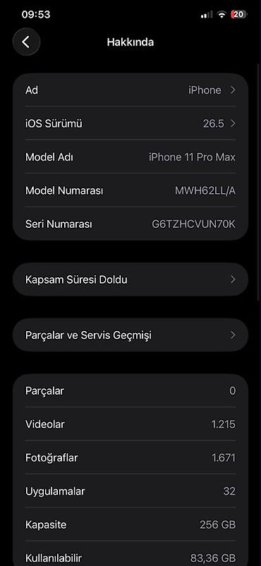 iphone x gence: IPhone 11 Pro Max, 256 GB, Qızılı, Face ID — 5