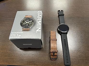 Garmin: Garmin Venu 4, 45 мм С дополнительным кожаным ремешком В идеальном — 11