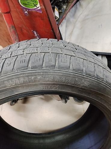 winter: Шины 225 / 45 / R 18, Зима, Б/у, 1 шт, Легковые, Япония, DUNLOP — 2