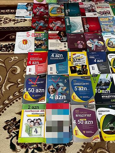 куплю книги оптом: Kitablar hamısı temiz veziyyetde ‚isare olanlar karandasla yazilib( — 4
