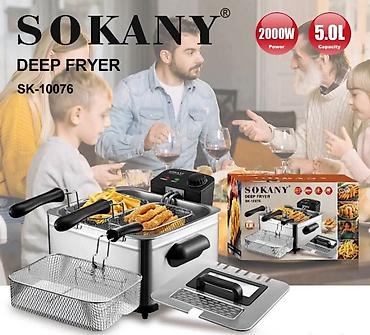 osveta: 08. Električna friteza Sokany SK-10076. Kapacitet: 5,0 litaraSnaga — 1