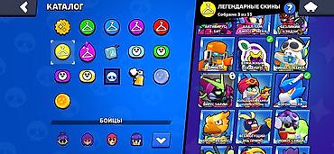 squid game: Аккаунт Brawl Stars с высоким уровнем прогресса. Характеристики: - 85 — 6