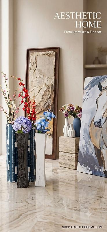 вазы для декора: Декоративные напольные вазы Aesthetic Home - Коллекция дизайнерских — 1