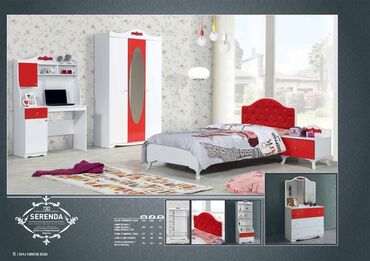 Qonaq otağı dəstləri: Təknəfərlik çarpayı, Dolab, Termo, Tumba, Türkiyə, Yeni