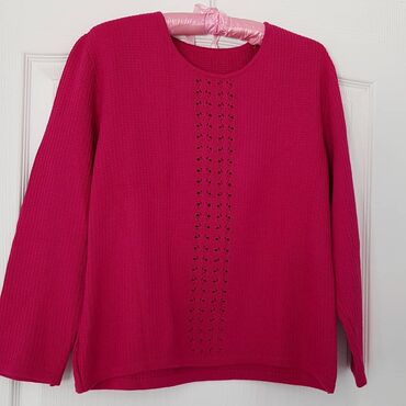 pink dzemper: M (EU 38), Cotton, Casual cut, Single-colored