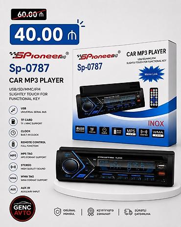 full mp3 indir: Maqnitol, Yeni, Pioneer, AUX, Ödənişli çatdırılma, Rayonlara çatdırılma — 1
