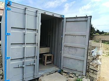 Konteynerlər: 20 futlu metal konteyner İcarəyə verilir İstəyən olsa satada bilerem — 2