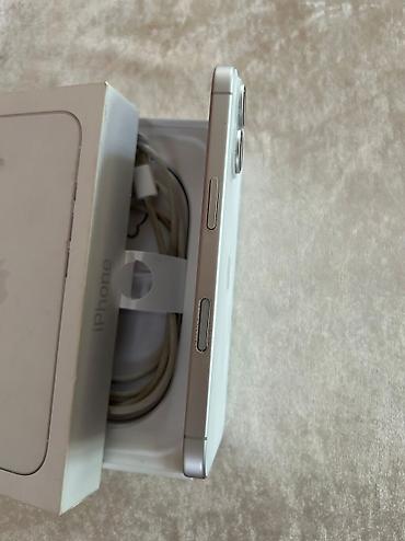 prodat iphone: IPhone 16, 128 GB, White Titanium, Barmaq izi, Simsiz şarj, Face ID — 3