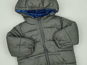 bluza pull and bear szara: Kurtka puchowa Zara, 1.5-2 lat, Tkaniny syntetyczne, stan - Bardzo dobry — 1