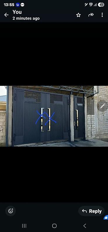 Распашные ворота: Металлические ворота и калитки под заказ - Изготовление распашных и — 63