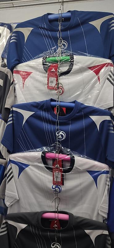 Футболки: Мужская футболка, 7XL, 5XL, S, Adidas, Новый, цвет - Белый, Платная доставка — 20